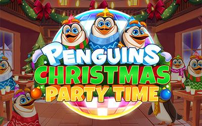 Penguins Christmas Party Time