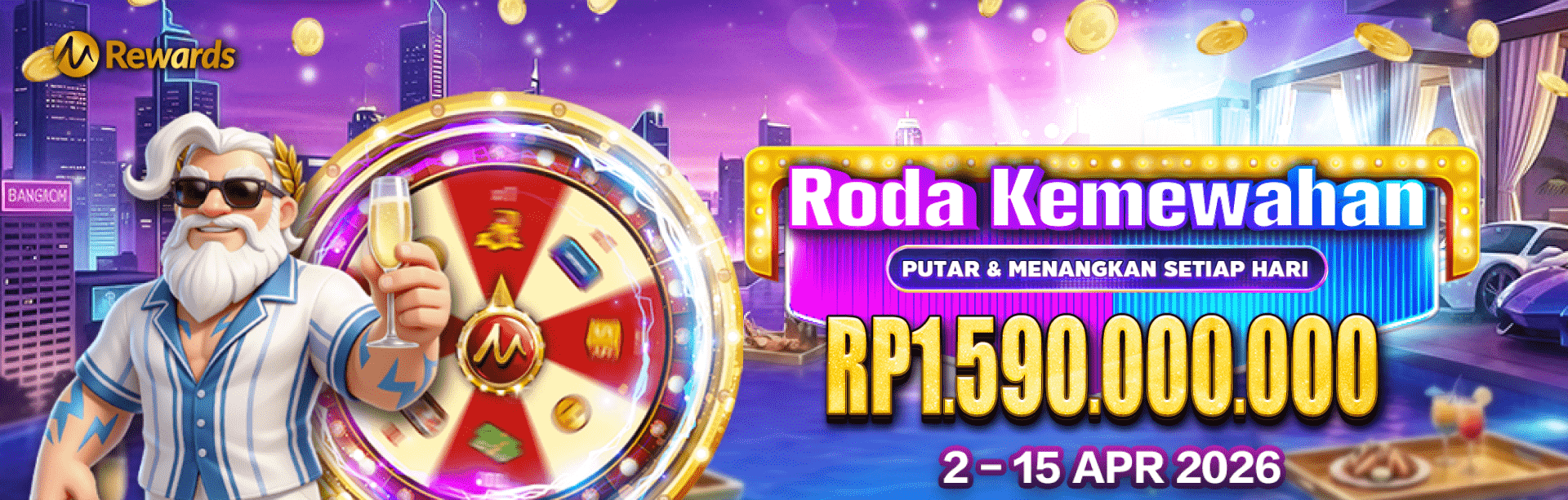 MICROGAMING - RODA KEMEWAHAN