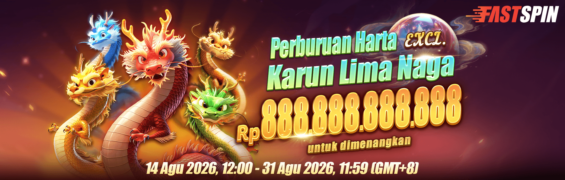 FASTSPIN - PERBURUAN HARTA KARUN LIMA NAGA