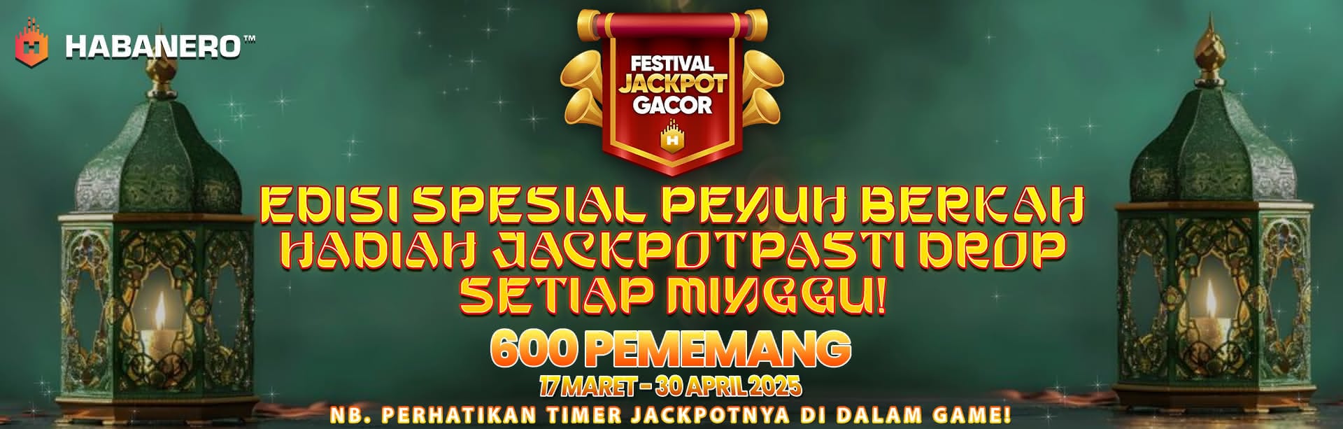 HABANERO - FESTIVAL JACKPOT GACOR