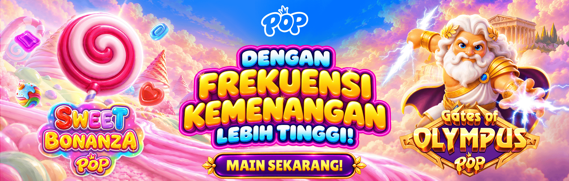 PP POP - GAMES PROMO BANNER