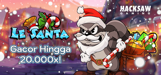 HACKSAW - LE SANTA GAME PROMO BANNER