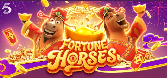 5G GAMES - FORTUNE HORSES GAME PROMO BANNER