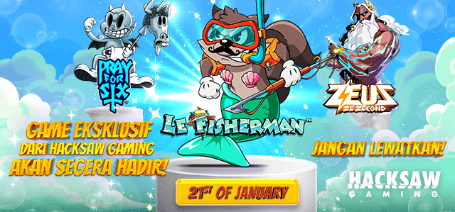 HACKSAW - LE FISHERMAN GAME PROMO BANNER 