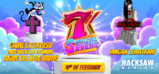 HACKSAW - SUPERSTAR SEVENS GAME PROMO BANNER