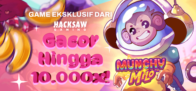 HACKSAW - MUNCHY MILO GAME PROMO BANNER