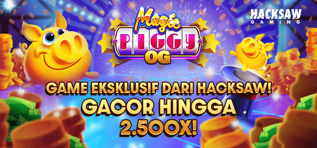 HACKSAW - MAGIC PIGGY OG GAME PROMO BANNER
