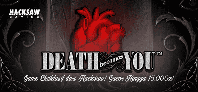HACKSAW - DEATH BECOMES YOU GAME PROMO BANNER