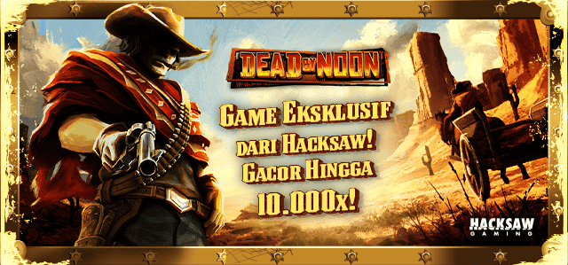 HACKSAW - DEAD BY NOON GAME PROMO BANNER