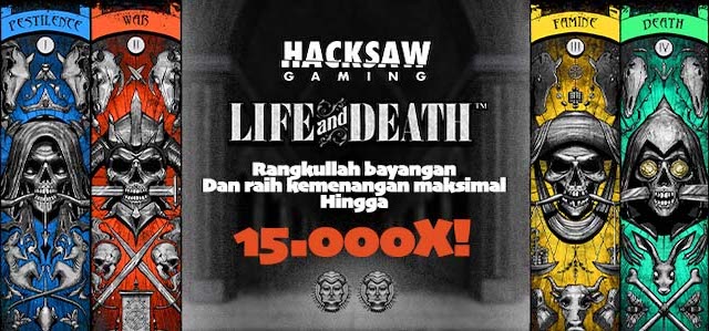 HACKSAW - GAME 'Life & Death' PROMO BANNER 