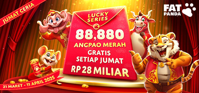 FAT PANDA - LUCKY SERIES JUMAT CERIA