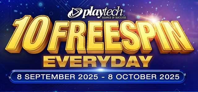 PLAYTECH - FREE SPIN CAMPAIGN