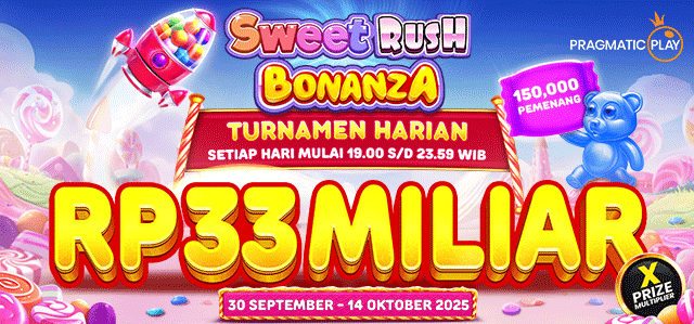 PP - SWEET RUSH BONANZA DAILY TOURNAMENTS