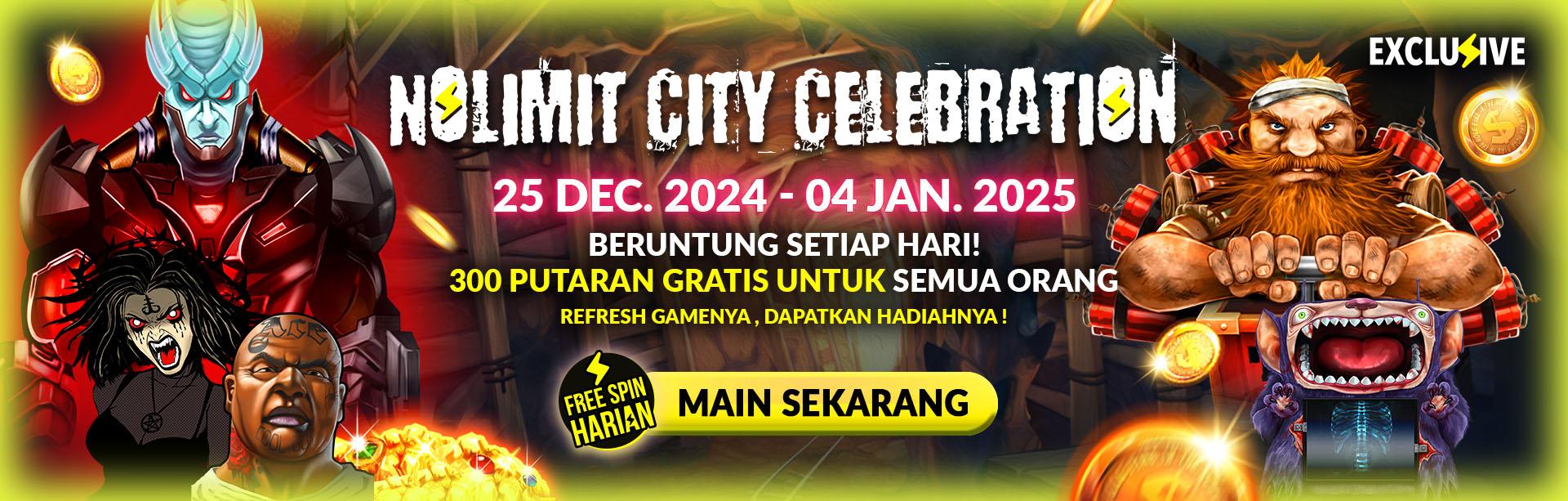 NOLIMIT CITY CELEBRATION DECEMBER