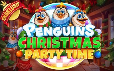 Penguins Christmas Party Time